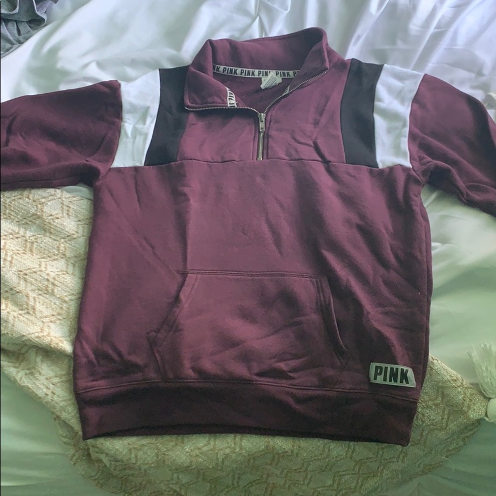 PINK zip up hoodie